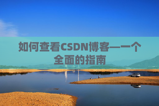 如何查看CSDN博客—一个全面的指南